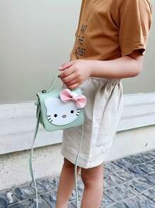 Sanrio 1pc Sanrio Hello Kitty Bestselling Multi-Function Handbag, Shoulder Bag, Cute Cartoon Crossbody Bag, Mini Backpack, Storage Pouch, Birthday Gift