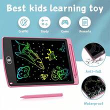 12" LCD Writing Tablet Drawing Board Pad Digital Painting Graphics Kids Gifts - Multicolor - View 5