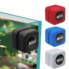 1pc A Small Magnetic Fish Tank Brush With Double-Sided Cleaning And Algae Scraping Functions, Suitable For Fish Tank Cleaning Tools