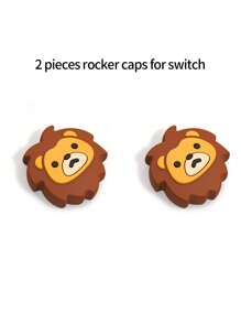 2pcs/4pcs Joystick Cap Joy-Con Controller Grip Handle Button, Compatible With Nintendo Switch/Switch OLED/Switch Lite, Joystick Silicone Cover Cap, Accessories Compatible With Switch Gaming Console