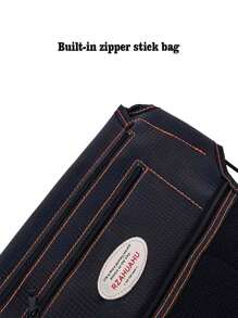 摩托车PU座椅桶收纳袋，电动摩托车座椅收纳网，摩托车座椅手套帽子眼镜卡片收纳袋，摩托车配件，摩托车网挂袋 - 黑色 - 查看 5