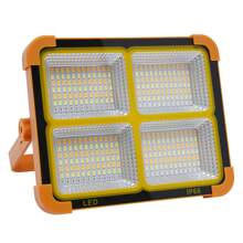 HYYKJ-US 100W Portable LED Solar Work Light USB Rechargeable 2 Modes Cordless Floodlight - 1 - View 8