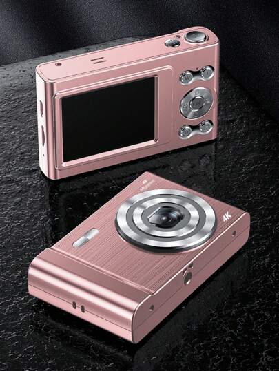 数码相机，包括 32GB 存储卡（最大支持 128GB）、4K 超高清视频、48MP 摄像头、视频/摄影支持、2.4 英寸 IPS 高清液晶屏、CMOS 传感器、16 倍变焦、13 种语言、超长电池寿命