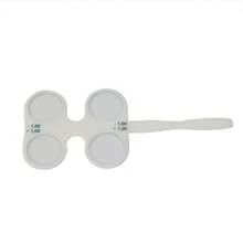SHZICMY 4 Units Optical Flipper Optometry Plastic Flip Trial Lens Plastic Flipper Ophthalmic Flipper Optical Instruments (4pcs/Set (±0.50, ±1.00, ±1.50, ±2.00)) - White - View 9