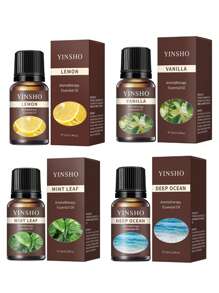 9pcs Fragrance Essential Oils, 8/6/4/2/1pc Fragrance Essential Oils, 10ml Oil-Soluble Essential Oils, Oil-Based Fragrance Pen Refill, Suitable For Scented Candles, Scented Stones, Scented Balm, Scented Bags, Scented Tablets
