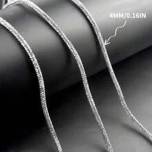 Accessori decorativi fai da te: strisce di tubi con diamanti, corda con diamanti per decorare vestiti, borse, scarpe e cappelli