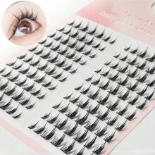 LAKIUU 140 Pcs CC Curl Natural Moonlight False Eyelashes Trilogy DIY Eyelash Beginner Available Reuse - CC - View 9