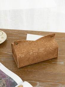 1 Stück/2 Stücke Set aus PU-Leder mit Libellen- und Schmetterlingsmuster, geprägt, V-förmig, wasserdicht, vertikal, für den Schreibtisch, Aufbewahrung zu Hause und im Büro für Wohnzimmer, Schlafzimmer, Badezimmer, Taschentuchhalter mit Blumenmuster, Taschentuchbox-Halter, Serviettenhalter, Familientreffen auf Festen, Dekoration für den Küchen-/Esstisch. Für Zuhause, Küche, Schlafzimmer, Wohnzimmer, Esszimmer, Wohnaccessoires, dekorative Box, Hochzeitsgeschenk für Frauen, für Sommerreisen, Urlaub, Festivals