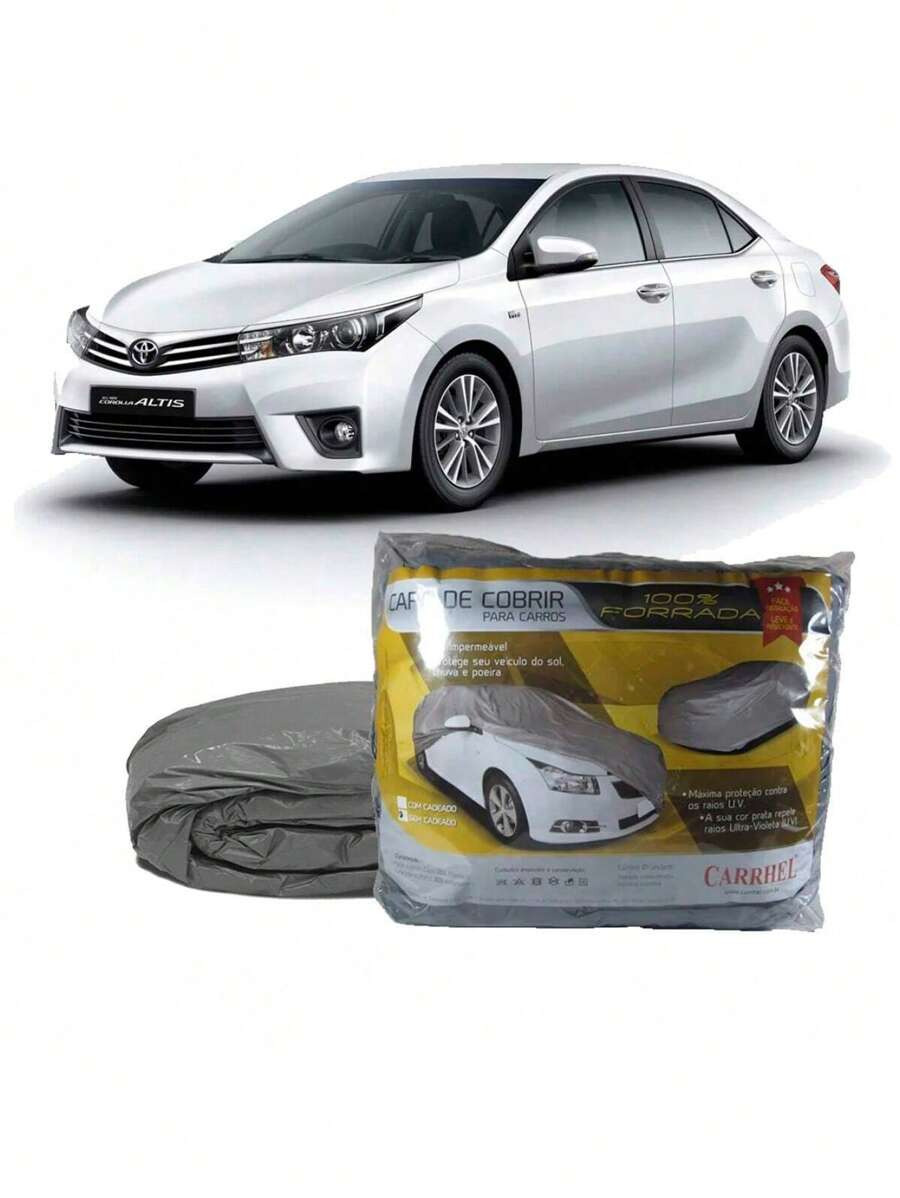 RAFCAR Protective Cover To Cover  Corolla Full Lining Waterproof - UV - Bạc - Xem 1
