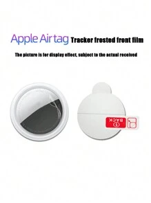 1pc Apple AirTag Protective Film, High Definition Water-Resistant Lost Tracker Screen Protector Film - Multicolor - View 10