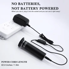 The Electric Foot Grinder Easily Removes Stubborn Cuticles And Effectively Prevents Dry, Cracked And Rough Feet. The Adjustable-Speed Foot Pedicure Machine With 60 Pieces Of Replacement Sandpaper Is Suitable For Removing Dead Skin, Hard Skin, And Calluses From The Soles Of Men And Women's Feet. - 黑色 - 查看 5