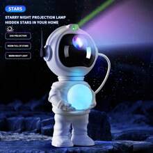 Astronaut Projector, Planet Projection, Night Light, Astronaut Projection Style, Home Environment Decoration - White - View 6