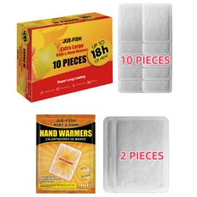 10pcs/Pack Warm Patch, Hands/Feet/Waist/Back Warming Patch, 18-Hour Long-Lasting Warming, Winter Warmth Essentials Christmas Gifts, Hand Warmers, Gifts For Men, Stocking Stuffers, Hand Warmers Rechargeable, Spring Summer Picks, Brides Maid Gifts, Room, Bedroom Decor, Bedroom Decor, Beach, Travel, For Men, For Women, Vacation,Cute Stuff - White - View 12