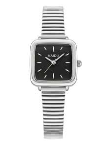 1pc Women's Retro Elegant Quartz Wrist Watch, Suitable For Daily Wear Or As A Gift