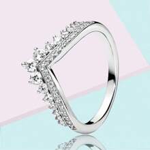 Timeless Aura S925 Sterling Silver Mosan Diamond Ring Daily Fashion Niche Design Decoration Exquisite Jewelry, To Give Girlfriend Christmas Gifts, New Year Gifts, Marriage Proposal Engagement Wedding Anniversary Gifts, Birthday Gifts, Party Gifts