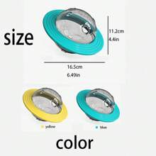 Interactive UFO Design Dog Treat Ball Toy, Food Dispenser Slow Feeder Ball, Enrichment Puzzle Toys For Dogs - Multicolor - View 4