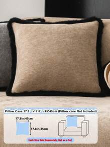 1pc Minimalist Solid Color Chenille Sofa Cover, All Season Universal Anti Slip And Dirt Proof Sofa Protective Cover, Pet-Friendly, Suitable For Bedroom, Office, Living Room, Home Decoration, Fits Various Sofa Types (Armchair, Loveseat, 3-Seater, 4-Seater, Sectional) Couch Cover Sofa Covers Room Decor Living Room Decor - Multicolor - View 38