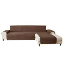 Waterproof Reversible Sofa Cover, L Shape Sectional Couch Cover Chaise Lounge Cover - Multicolor - View 7