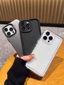 3 件透明电镀黑竹简约别致设计柔软 TPU 保护手机壳 - 送给女朋友、男朋友、女孩、女人、男孩、男人、丈夫、妻子、朋友或您自己的完美礼物 - 兼容 iPhone7/8/X/XS/XR/11/12/13/14/15 Plus Pro Max 防水防震防摔防刮