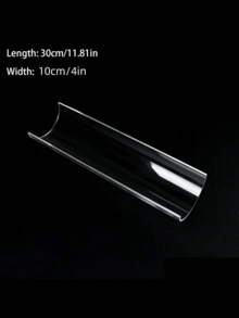1 件亚克力蛋糕卷固定器 U 形透明固定器，半圆形加厚，11.81 英寸烘焙工具，用于制作完美的蛋糕卷、蛋糕卷形、蛋糕卷瑞士，适合制作家庭晚餐的蛋糕工具、派对用的瑞士蛋糕卷和制作节日蛋糕的固定器，适用于情人节、婚礼派对、圣诞礼物、生日礼物、派对必备工具、节日必备工具。 - 彩色 - 查看 16