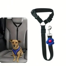 1pc Dog Seat Belt For Vehicle Secure, Pet Car Tether Safety Leash For Dogs In Vehicles, Dog Seatbelt Tether, Dog Seat Belt Buckle, Dog Car Seat Belt Christmas Gift