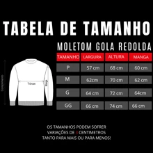 Blusa de Frio Moletom Gola Redonda Flanelado Coração Moletom Gola Careca Feminino Lançamento