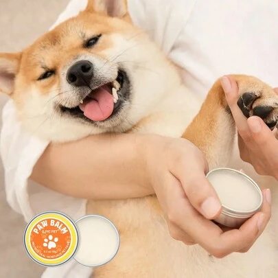 GJYC PET 寵物足部護理 - 天然溫和配方，可軟化和恢復爪墊 - 爪子更新終極體驗，0.3 盎司（10 克）