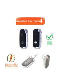 Compatible With Kia Key Cover: 5-Button Intelligent Key Shell For Ceed, Cerato, Forte, Niro, Seltos, Sorento, Soul, Sportage, Telluride, K5 - one-size - View 6