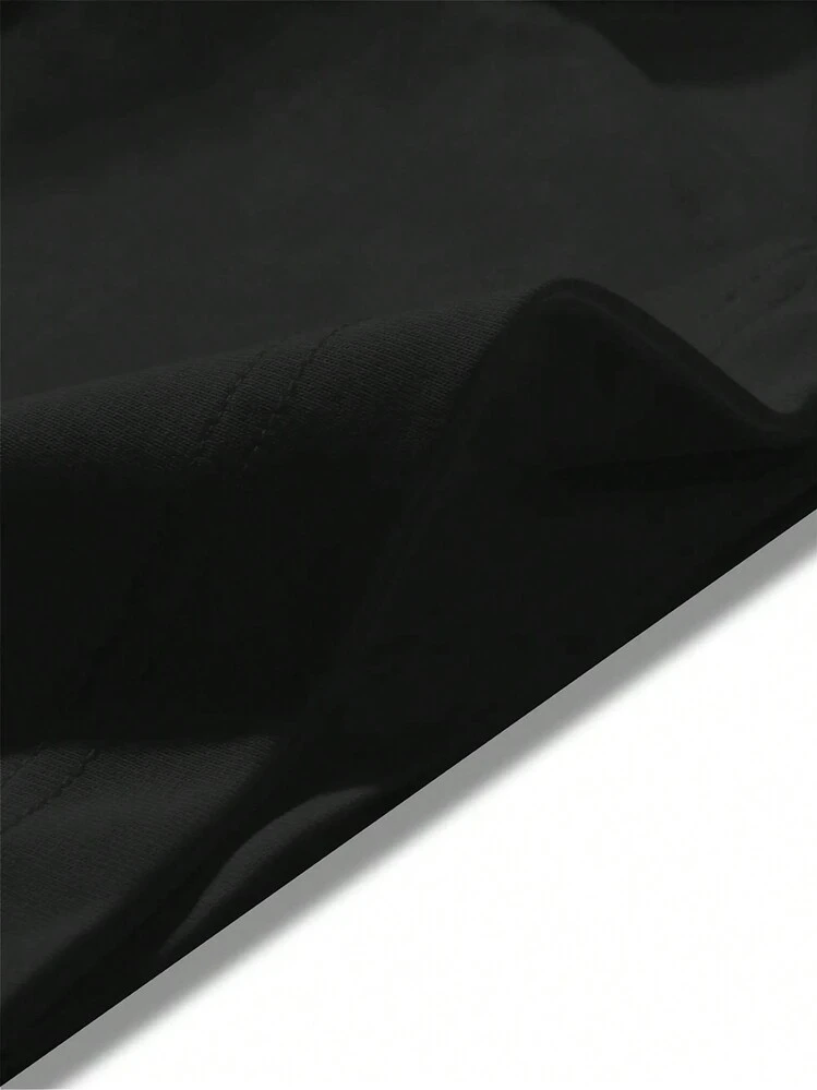 Camiseta de Chef de Restaurante de Verduras Diseño de Ajo Gran Rey para Hombres - Negro - Añade 4