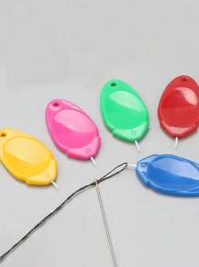 5 Home Needle Threader, Nawlekanie Igieł Ręczne Maszyna Do Szycia Igła Szybkie Automatyczne Przekłuwanie Igły Narzędzie Rozpoznawania Igły, Nawlekacz Igieł Kciuk Narzędzie Do Nawlekania Nici Ołów Akcesoria Do Szycia DIY Narzędzie Do Haftu Krzyżykowego Urządzenie Do Rozpoznawania Igieł