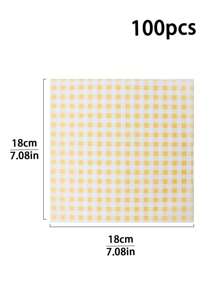 100/200 tờ giấy nến màu hồng dùng lót hộp bánh mì kẹp thịt, hộp cơm bento, bánh ngọt, bánh macaron, bánh mì kẹp, khoai tây chiên, đồ nướng. - Nhiều màu - Xem 11