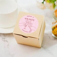 Bộ 48/96 miếng dán tiệc độc thân màu hồng và đỏ tùy chỉnh, nhãn túi tiệc độc thân bóng tùy chỉnh, thẻ cưới tròn cho tiệc cưới cô dâu, đa chức năng, trang trí, có thể tái sử dụng, hiện đại, nhiều màu sắc, dễ thương, cổ điển, hoạt hình, dễ thương, vui nhộn, công nhân, khách hàng, học sinh, trẻ em, cho doanh nghiệp/công ty/văn phòng, cho trường học, đồ dùng học tập, trở lại trường - Nhiều màu - Xem 4