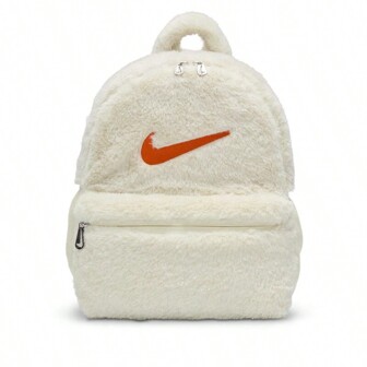 Men's And Women's Small Backpack 2024 New Artificial Fur Plush Casual Backpack Student Schoolbag FZ1330-113