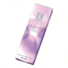 NIPPONKODO Set de 120 piezas de varitas de incienso japonesas con fragancias de lavanda, clavel, ciruela blanca, sándalo y loto. Varitas de madera natural de bambú, adecuadas para relajación, yoga, meditación, decoración del hogar y oficina, regalos y festividades. - Serie de estilo flor platino. - Ver 9