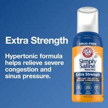 Arm & Hammer Simply Saline Extra Strength Nasal Mist 4.6oz, Saline Nasal Spray, Drug-Free, Pack Of 1 - Multicolor - View 2