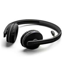 SENNHEISER Bluetooth Headset With Microphone Wireless Headphones 27 Hours Battery Life EPOS BrainAdapt Technology - black1 - View 5