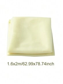 1 pieza Tela de fondo de unicolor, decoración moderna de organza para silla de fiesta al aire libre, banner nupcial para boda, fiesta de cumpleaños - lechoso - Ver 8