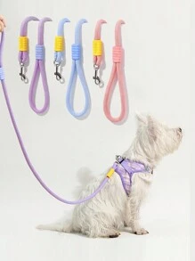 1pc 150cm Strong Dog Leash Soft Handle Reinforced Pet Leashes For Small Medium Large Dogs Outdoor Puppy Walking Leading Leash