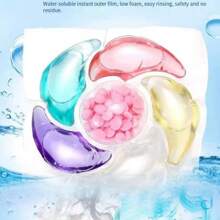 10g/粒（6D）海豚六合一洗衣珠 持久留香 深层清洁 手洗机洗皆宜 家庭必备 - 彩色 - 查看 10