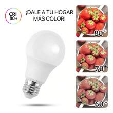 A60 12w E27 LED Energy Saving Spotlight 10 Pieces Aigostar - Cool White Light - View 2