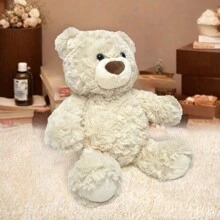 Miniso 吉福德熊系列坐姿泰迪熊 - 卡其色，柔软舒适，适合各种场合的理想礼物，情人节好礼之选（1 件）