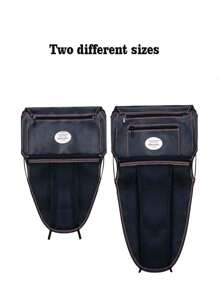 摩托车PU座椅桶收纳袋，电动摩托车座椅收纳网，摩托车座椅手套帽子眼镜卡片收纳袋，摩托车配件，摩托车网挂袋 - 黑色 - 查看 8