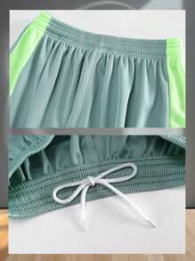 Customize Logos For Youth Sportswear, Personalize DIY, And Customize Your Own Unique Men's And Women's Soccer Kit (13-16 Years Old) - Personalized Jersey And Shorts Set - Green - View 6