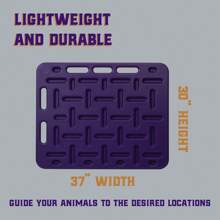 Sorting Panel, Lightweight Pig Board, Animal Guide Panel For Home Show Use, Durable Livestock Panel For Cattle, Sheep, Goats  More - 1 - View 3