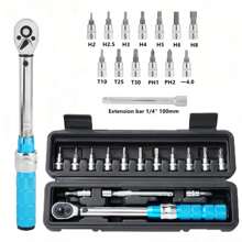 15pcs Torque Wrench Set, Adjustable High-Precision Preset Torque Wrench, For Spark Plugs, Automotive Repair - Multicolor - View 5
