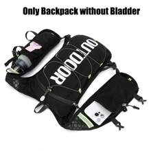 Running Vest, Small Hydration Vest(Only Backpack) Lightweight, Breathable And Sweatproof Running Backpack, Adjustable Running Hydration Vest For Trail Running Marathon Race Jogging Cycling(Only Backpack Without Bladder)