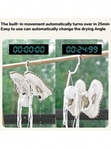 1 件自动晾衣绳干燥架，户外阳台和家用多功能伸缩晾衣架 - 彩色 - 查看 4