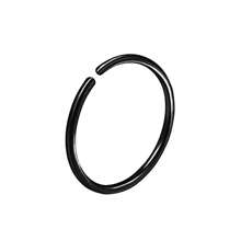 1/3pcs Unisex Nose Ring Earrings, Small Round Nose Ring, Punk Style Fake Piercing Nose Ring Earrings, Mini Nose Septum Cartilage Earrings - N-yQ - View 11