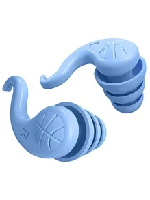 1 Pair Of Soft Silicone Earplugs; Noise Reduction; Super Strong Sound Insulation, Super Silent Noise Reduction To Help Sleep, Specially Designed For Sleep, Noise Reduction, Comfortable And Convenient To Wear, Easy To Store, Holiday Gifts, For Office, Bus, Travel, And Give You A Quiet World,Women Valentine Gift Birthday Boyfriend Girlfriend