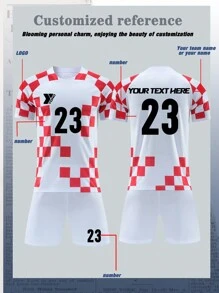 13Y-16Y Youth Sportswear Customization Logo, Number, Text Content, Personalized Customization DIY, Customized Exclusive